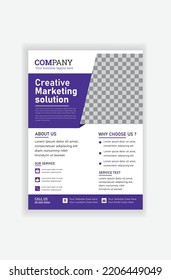 Creative corporate business flyer template, best corporate business flyer template