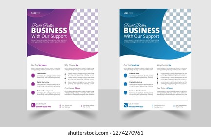 Creative Corporate And Business Flyer Template