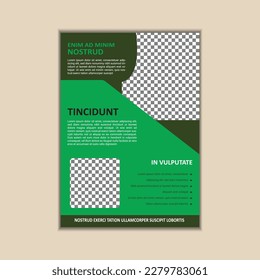 Creative Corporate Business Flyer Template Simple and clean A4 Size with Bleed Vector design