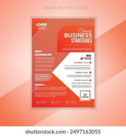 Creative Corporate business flyer template design