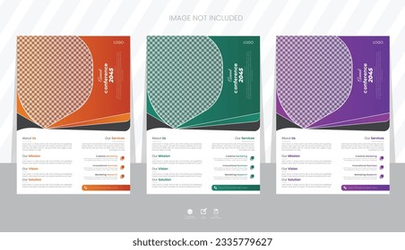 Creative corporate business flyer template,Corporate Business flyer template, Flyer Template Geometric shape used for business poster layout,business flyer template minimalist layout,Graphic design