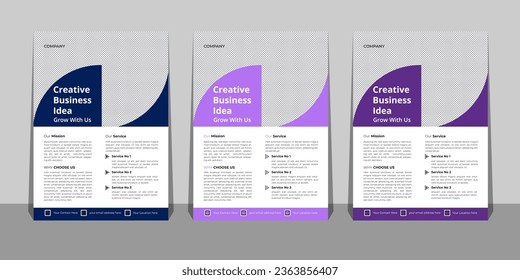 Creative corporate business flyer template,Corporate Business flyer template, Flyer Template Geometric shape used for business poster layout,business flyer template with minimalist layout,Graphic