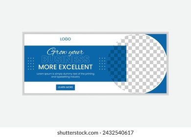 creative corporate business idea web banner design.