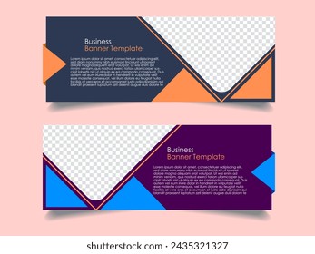 Creative corporate business marketing social media banner post template, Promotional banner for social media post, web banner and flyer, Sale banner for web and social media template