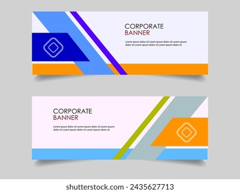 Creative corporate business marketing social media banner post template, Promotional banner for social media post, web banner and flyer, Sale banner for web and social media template