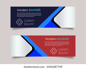 Creative corporate business marketing social media banner post template, Promotional banner for social media post, web banner and flyer, Sale banner for web and social media template