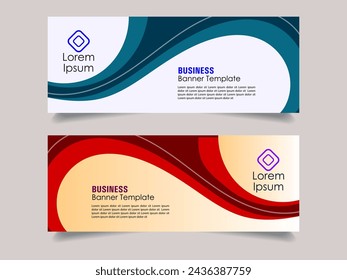 Creative corporate business marketing social media banner post template, Promotional banner for social media post, web banner and flyer, Sale banner for web and social media template