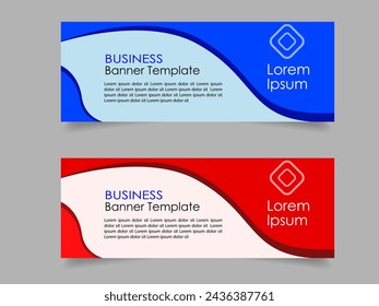 Creative corporate business marketing social media banner post template, Promotional banner for social media post, web banner and flyer, Sale banner for web and social media template