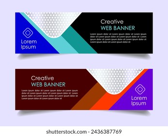 Creative corporate business marketing social media banner post template, Promotional banner for social media post, web banner and flyer, Sale banner for web and social media template