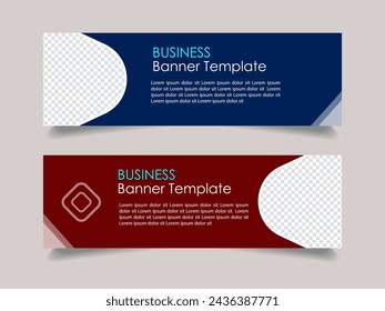 Creative corporate business marketing social media banner post template, Promotional banner for social media post, web banner and flyer, Sale banner for web and social media template