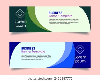 Creative corporate business marketing social media banner post template, Promotional banner for social media post, web banner and flyer, Sale banner for web and social media template