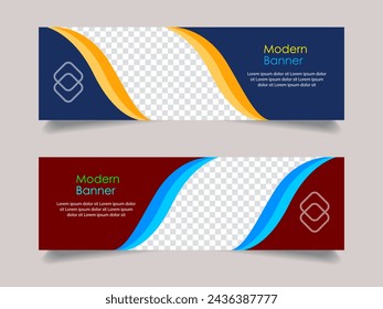 Creative corporate business marketing social media banner post template, Promotional banner for social media post, web banner and flyer, Sale banner for web and social media template