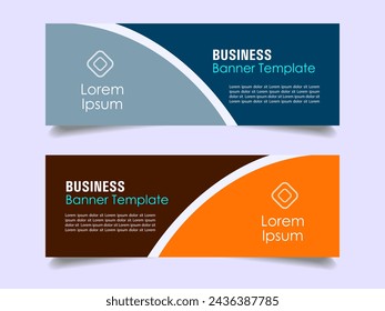 Creative corporate business marketing social media banner post template, Promotional banner for social media post, web banner and flyer, Sale banner for web and social media template