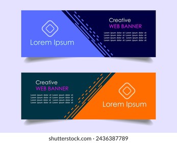 Creative corporate business marketing social media banner post template, Promotional banner for social media post, web banner and flyer, Sale banner for web and social media template