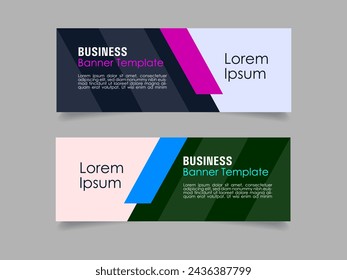 Creative corporate business marketing social media banner post template, Promotional banner for social media post, web banner and flyer, Sale banner for web and social media template