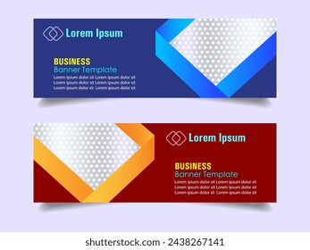 Creative corporate business marketing social media banner post template, Promotional banner for social media post, web banner and flyer, Sale banner for web and social media template