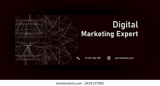 Creative corporate business social media marketing banner cover post template