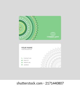 Diseño de plantilla de tarjeta corporativa creativa