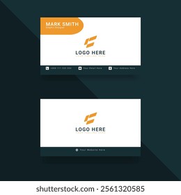 Creative Corporate Clean professional business card template