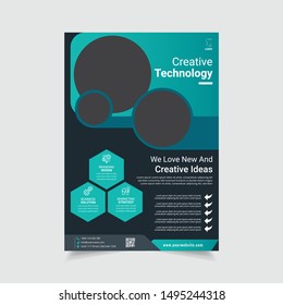 Creative Corporate Commercial Business Flyer Template