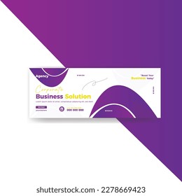  Creative corporate digital marketing agency business social media post cover banner template design