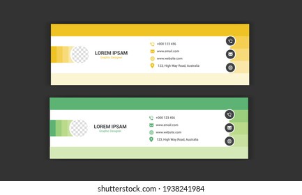 creative corporate email signature template.
