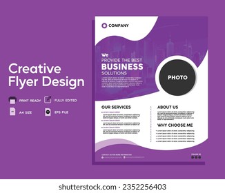 Creative corporate flyer design free download