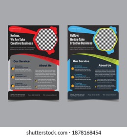   Plantilla de diseño de volante de Creative Corporate 