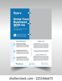 plantilla de diseño de folleto corporativo creativo 
