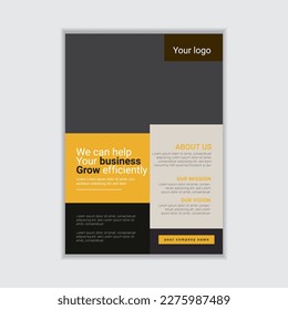 creative corporate flyer design template