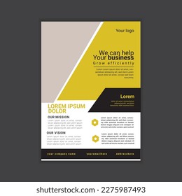 creative corporate flyer design template