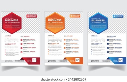 CREATIVE CORPORATE FLYER DESIGN TEMPLATE