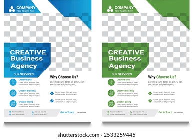 Creative Corporate Flyer Design Template