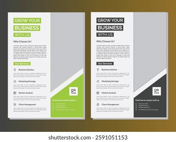 creative corporate flyer design template