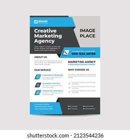 Creative Corporate Flyer Template with Modern Look
