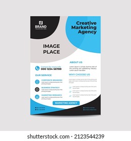 Creative Corporate Flyer Template with Modern Look