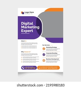 Creative Corporate Flyer. This is a Professional, Clean and Modern Corporate Flyer. It can be used for all business