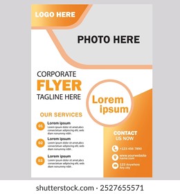 Creative Corporate Flyer Vector Design