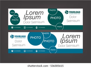 Creative Corporate Horizontal Banner Template