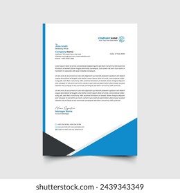 Creative Corporate Letterhead Design Template