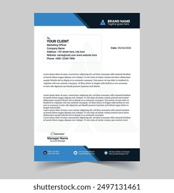 CREATIVE CORPORATE Letterhead DESIGN TEMPLATE