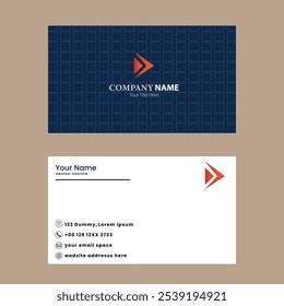 Creative and corporate modern business card template design. Horizontal visiting card, many color combination business card, Professional Business card Template Front and back 