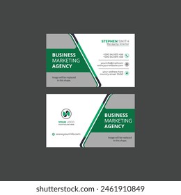 Creative corporate and personal vector business card design