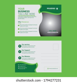 Creative Corporate Postcard Design Template, Professional Business Postcard Design, Event Card Design