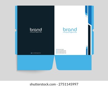 Creative Corporate Presentation Folder Template