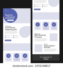 Creative Corporate Promotional Email Marketing Newsletter BusinessTemplate Layout