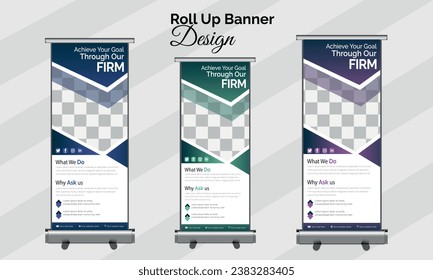 Plantilla de vectores de diseño de banner de acumulación de empresas creativas