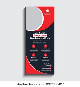 Creative Corporate Roll Up Standee Banner