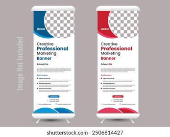 Plantilla de diseño de Anuncio acumulativo creativo y Corporativa.