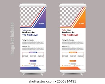 Plantilla de diseño de Anuncio acumulativo creativo y Corporativa.